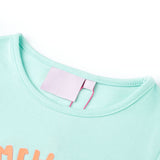 VidaXL Kindershirt 116 Hellseeblau