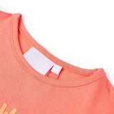 VidaXL Kindershirt 104 korallenfarben