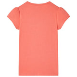 VidaXL Kindershirt 116 korallenfarben