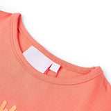 VidaXL Kindershirt 128 korallenfarben