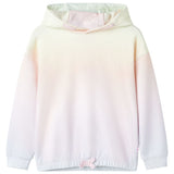 VidaXL Kinderpullover mit Kapuze 104 Sterne Weiß