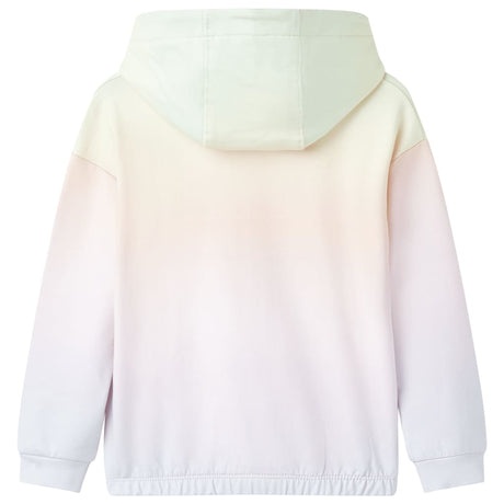 VidaXL Kinderpullover mit Kapuze 116 Sterne Weiß