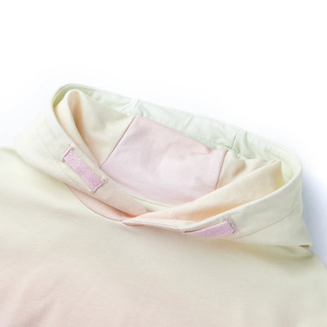 VidaXL Kinderpullover mit Kapuze 116 Sterne Weiß