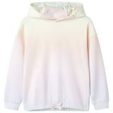 VidaXL Kinderpullover mit Kapuze 128 Sterne Weiß