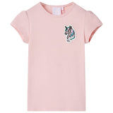 VidaXL Kindershirt 140 hellrosa