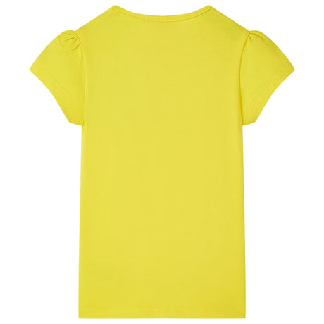 VidaXL Kindershirt 140 leuchtendes Gelb