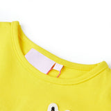 VidaXL Kindershirt 140 leuchtendes Gelb