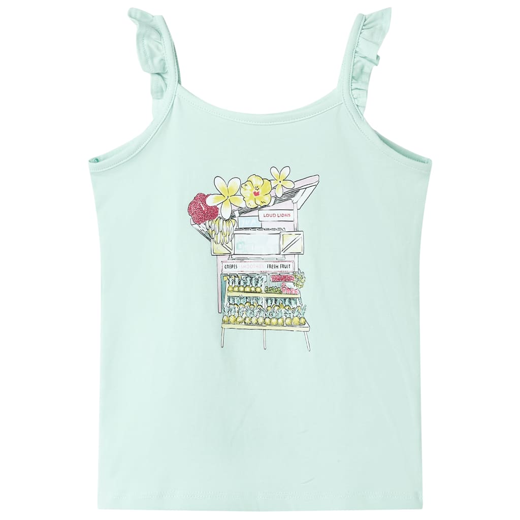 VidaXL Kinder-Top 104 helles Mint