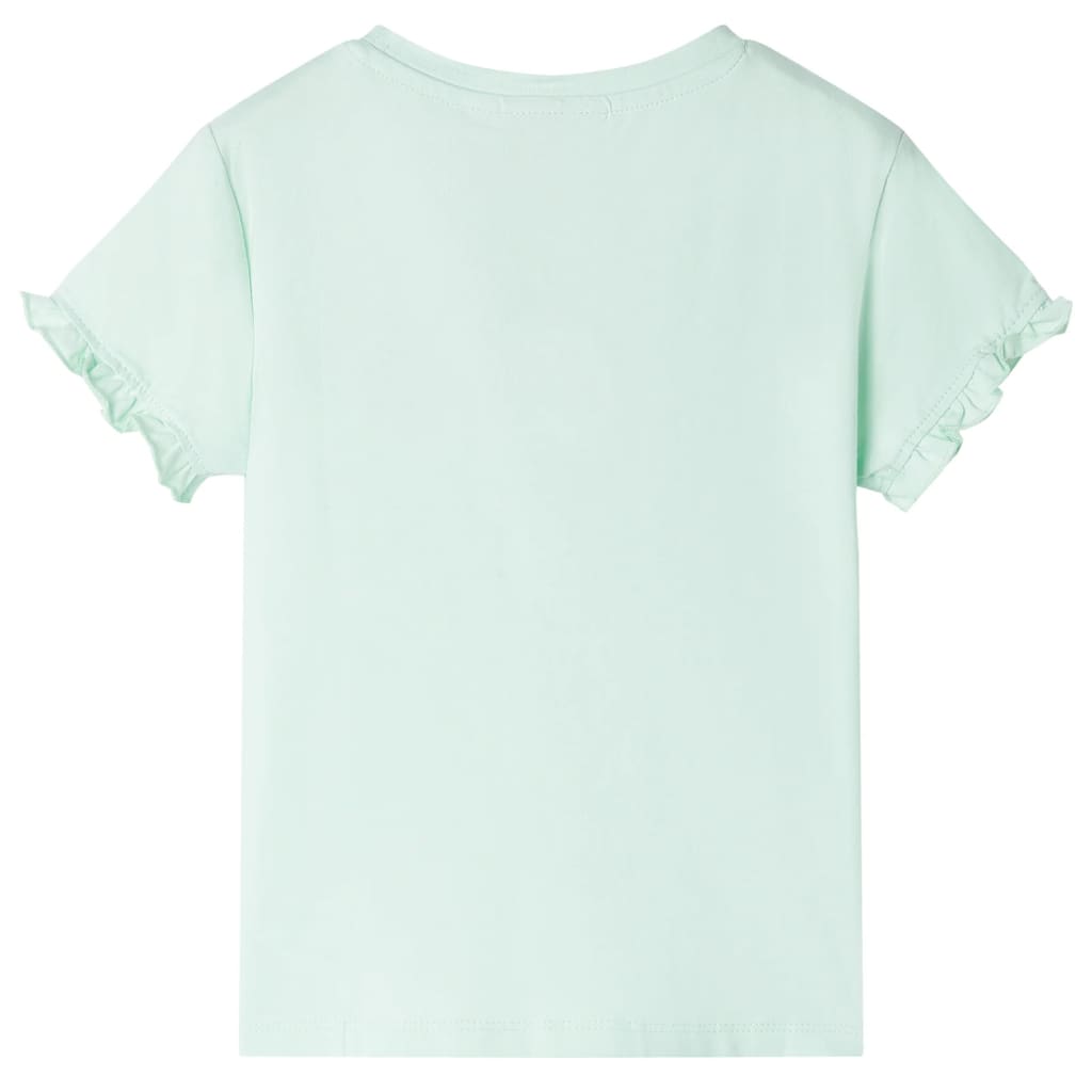 VidaXL Kindershirt 92 hellmint
