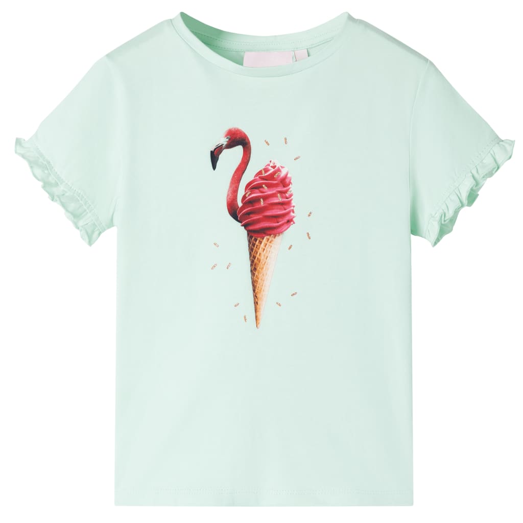 VidaXL Kindershirt 116 hellmint