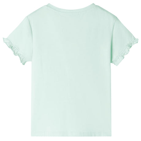 VidaXL Kindershirt 128 helles Mint