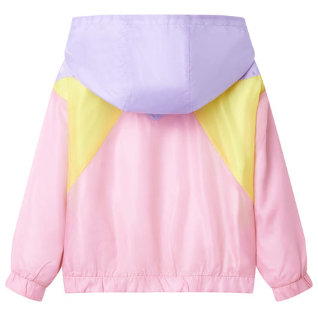 VidaXL Kinderjacke mit Kapuze 92 Mehrfarbig