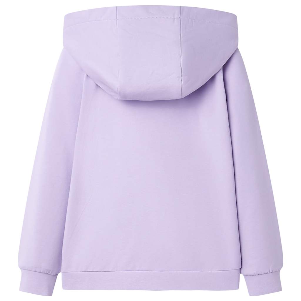 VidaXL Kinderstrickjacke mit Kapuze 104 Flieder