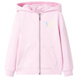 VidaXL Kinderstrickjacke mit Kapuze 116 Hellrosa