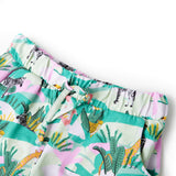 VidaXL Kindershorts mit Kordelzug 104 helles Mint