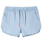 VidaXL Kindershorts 92 Soft Denim Blau