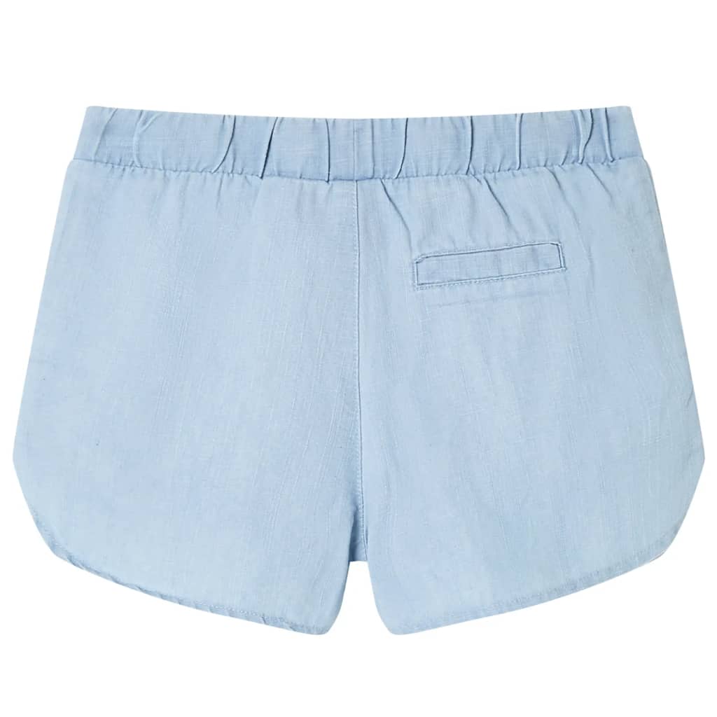 VidaXL Kindershorts 92 Soft Denim Blau