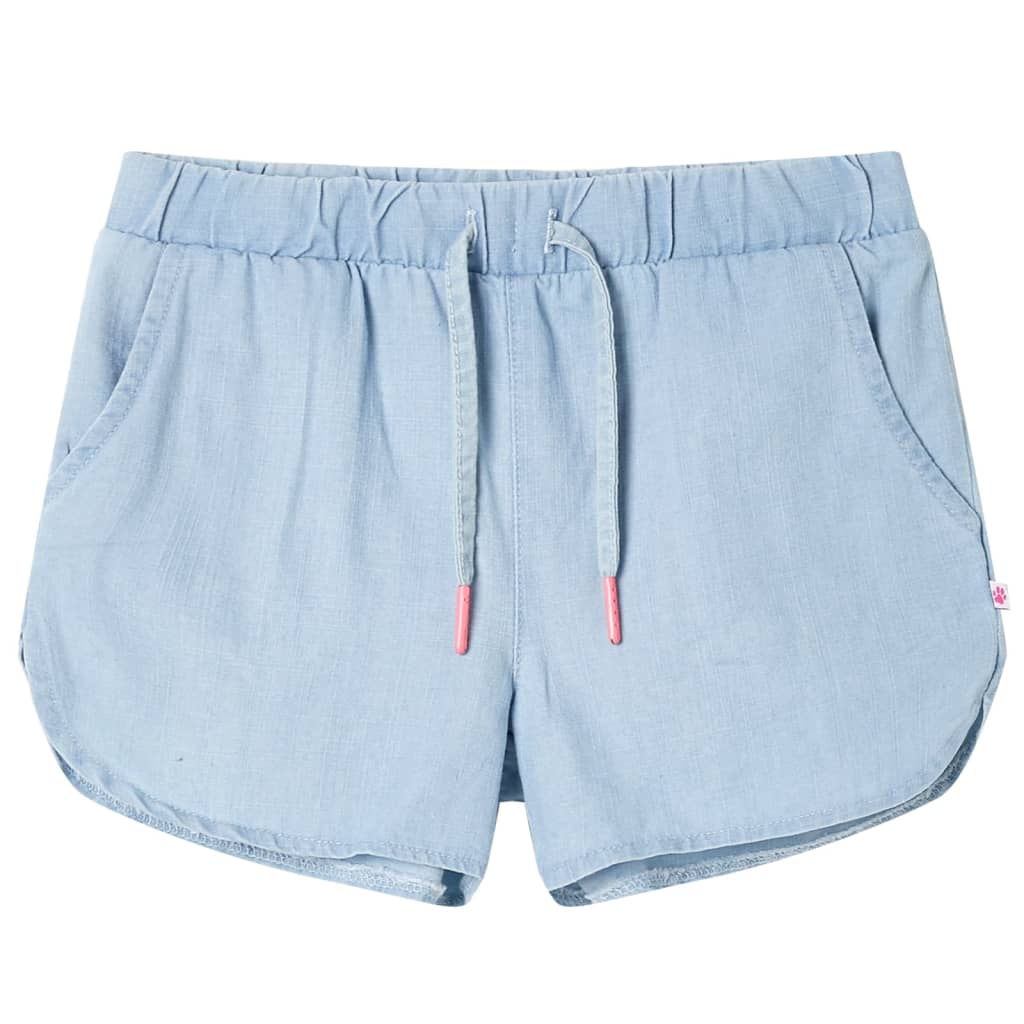 VidaXL Kindershorts 104 Soft Denim Blau