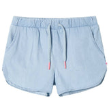 VidaXL Kindershorts 104 Soft Denim Blau
