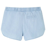 VidaXL Kindershorts 116 Soft Denim Blau