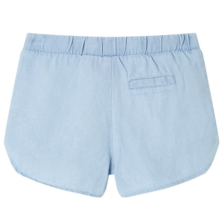 VidaXL Kindershorts 128 Soft Denim Blau
