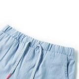 VidaXL Kindershorts 128 Soft Denim Blau