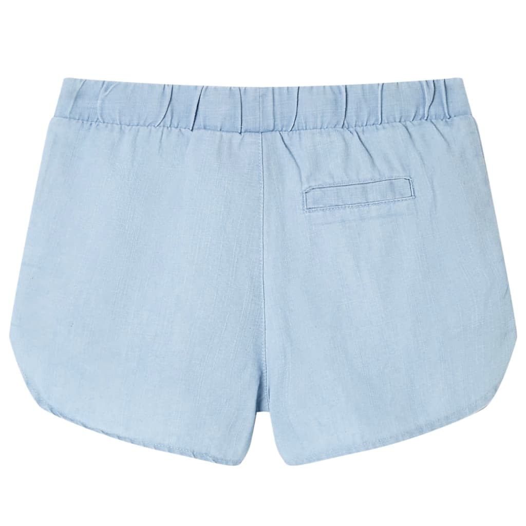 VidaXL Kindershorts 140 Soft Denim Blau