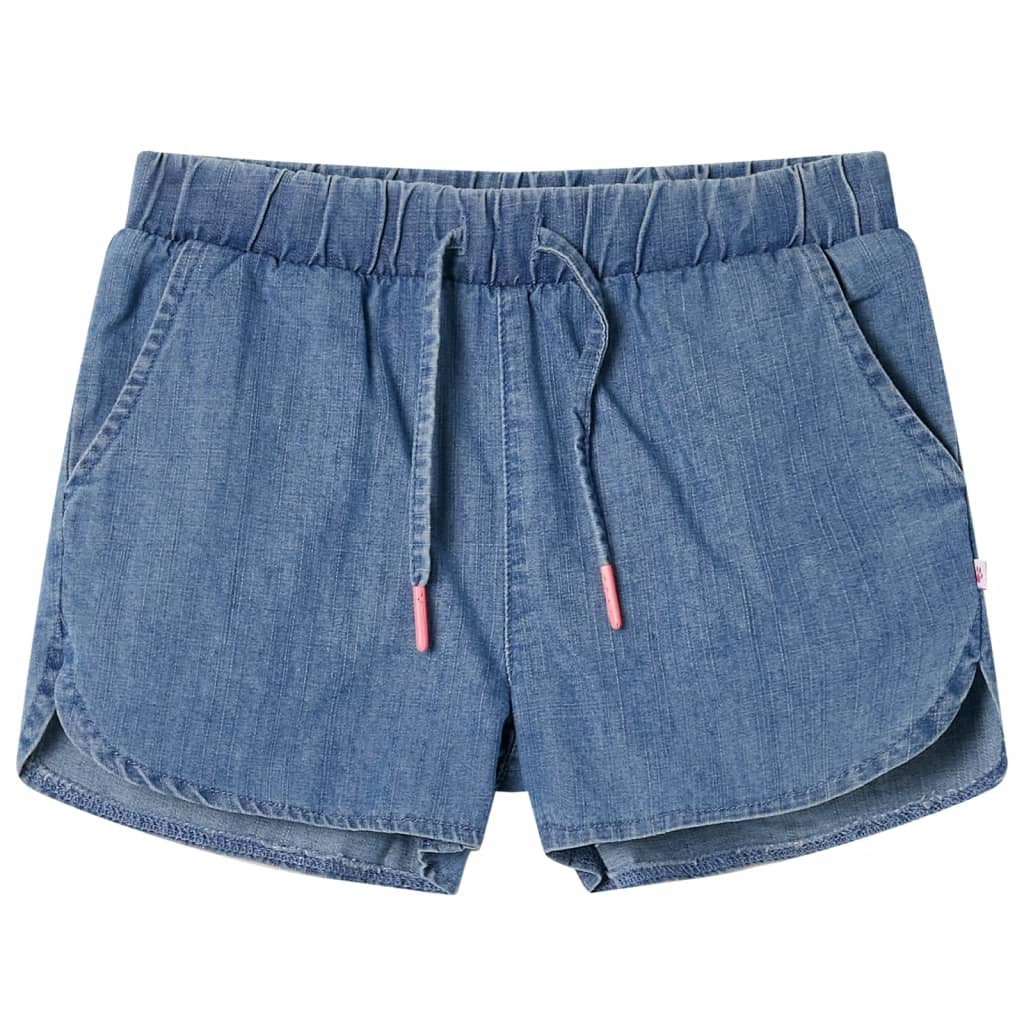 VidaXL Kindershorts 104 Jeansblau