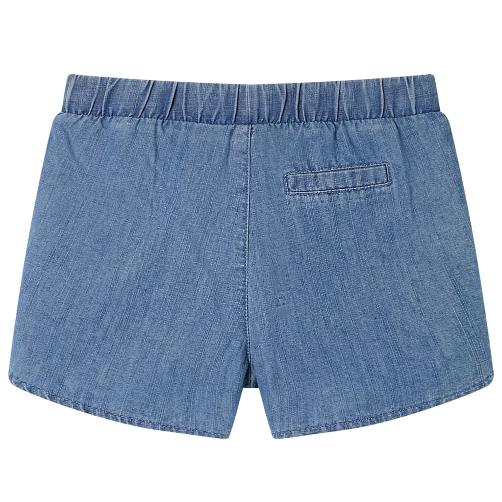 VidaXL Kindershorts 104 Jeansblau