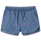 VidaXL Kindershorts 116 Denimblau