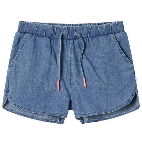 VidaXL Kindershorts 116 Denimblau