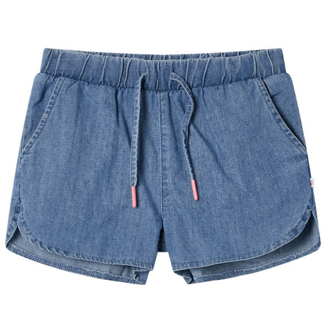 VidaXL Kindershorts 140 Denimblau