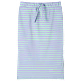 VidaXL Kinderrock gerade mit Streifen 116 leuchtendes Mint