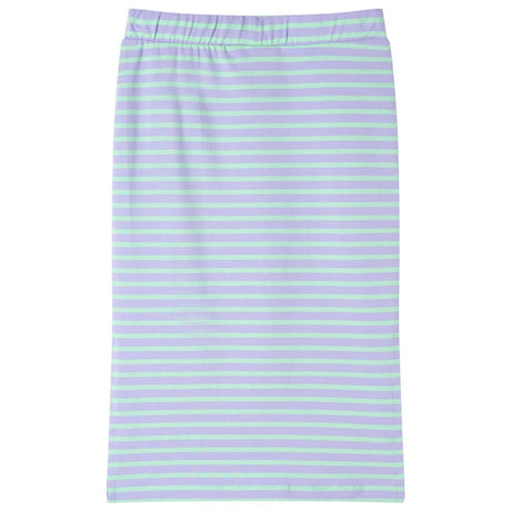 VidaXL Kinderrock gerade mit Streifen 116 leuchtendes Mint
