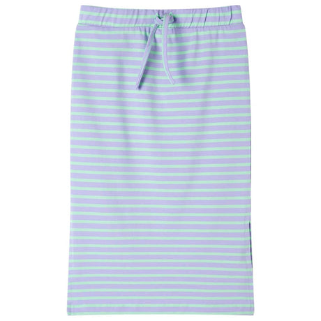 VidaXL Kinderrock gerade mit Streifen 140 leuchtendes Mint