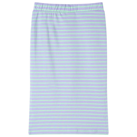 VidaXL Kinderrock gerade mit Streifen 140 leuchtendes Mint