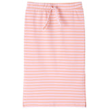 VidaXL Kinderrock gerade mit Streifen 92 Rosa