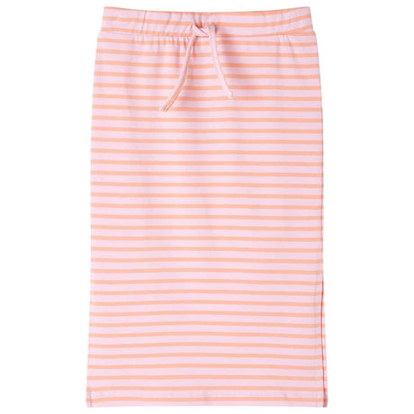 VidaXL Kinderrock gerade mit Streifen 128 Rosa