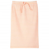 VidaXL Kinderrock gerade mit Streifen 92 fluoreszierendes Orange