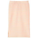 VidaXL Kinderrock gerade mit Streifen 140 fluoreszierendes Orange