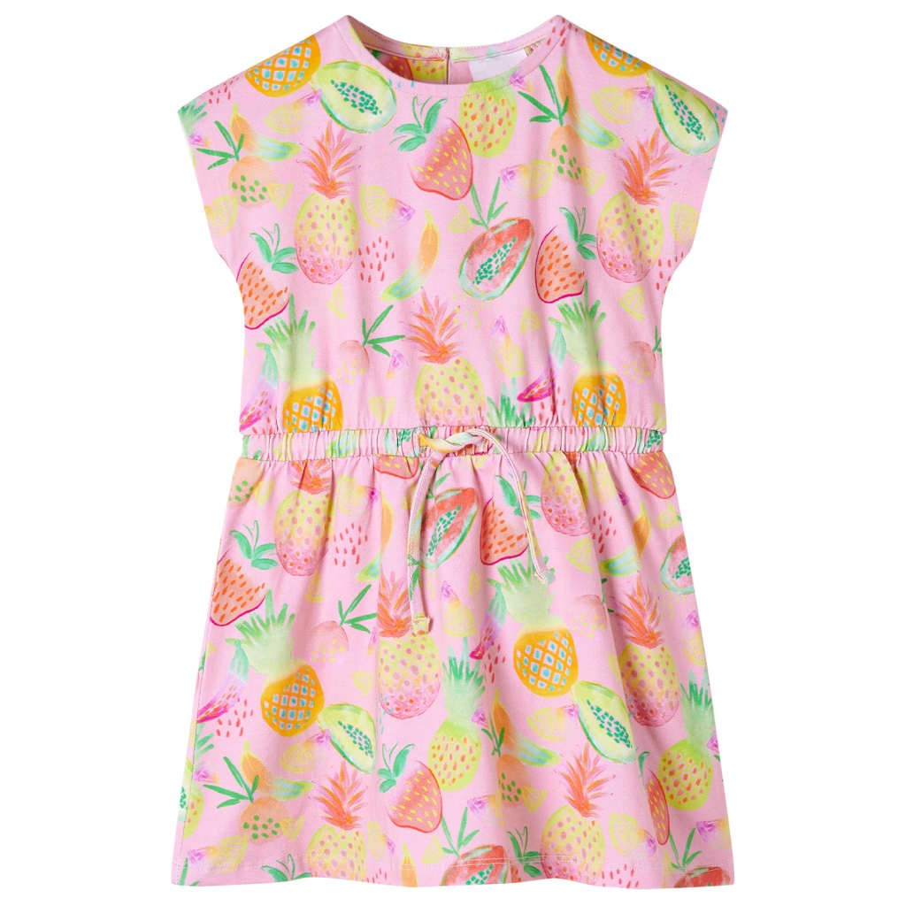 VidaXL Kinderkleid 128 zartrosa
