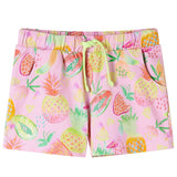 VidaXL Kindershorts mit Kordelzug 128 Zartrosa