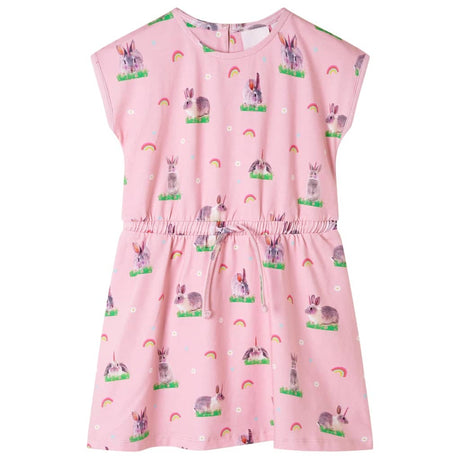 VidaXL Kinderkleid 104 hellrosa