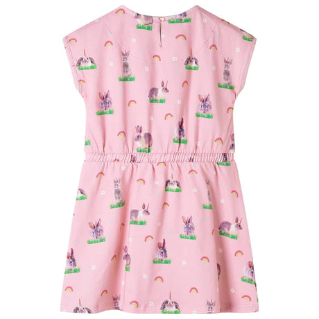 VidaXL Kinderkleid 104 hellrosa