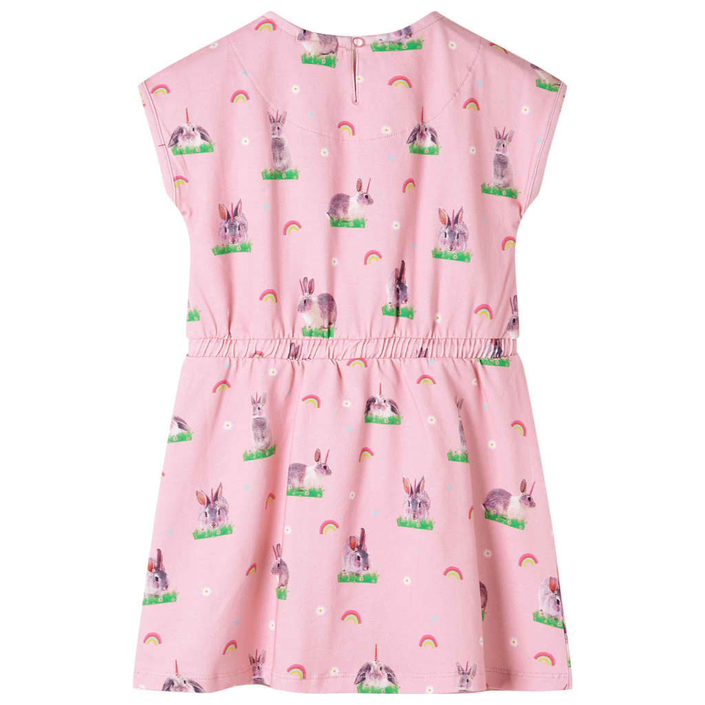 VidaXL Kinderkleid 116 hellrosa