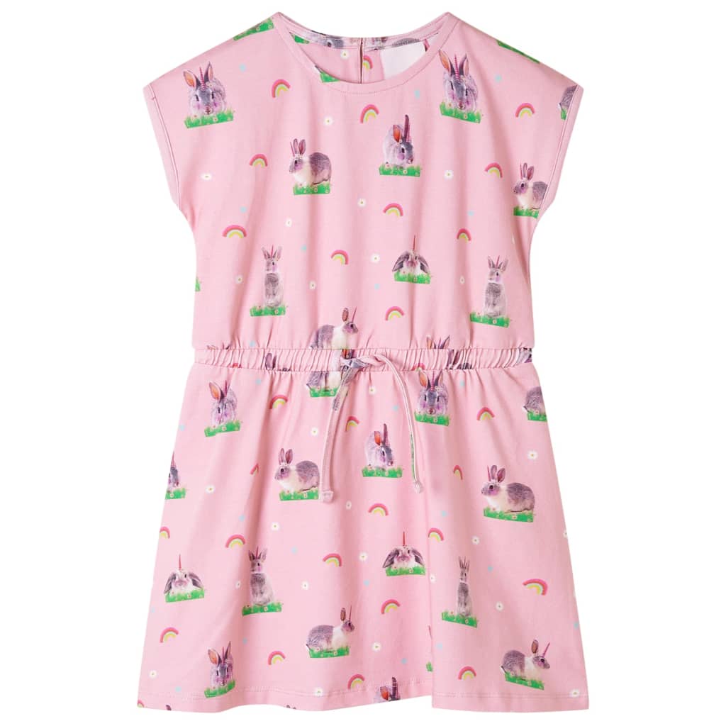 VidaXL Kinderkleid 140 hellrosa