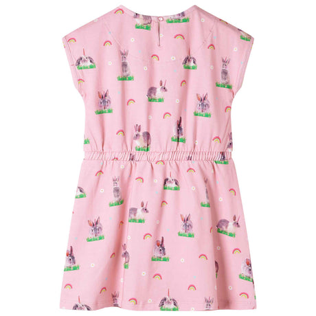 VidaXL Kinderkleid 140 hellrosa