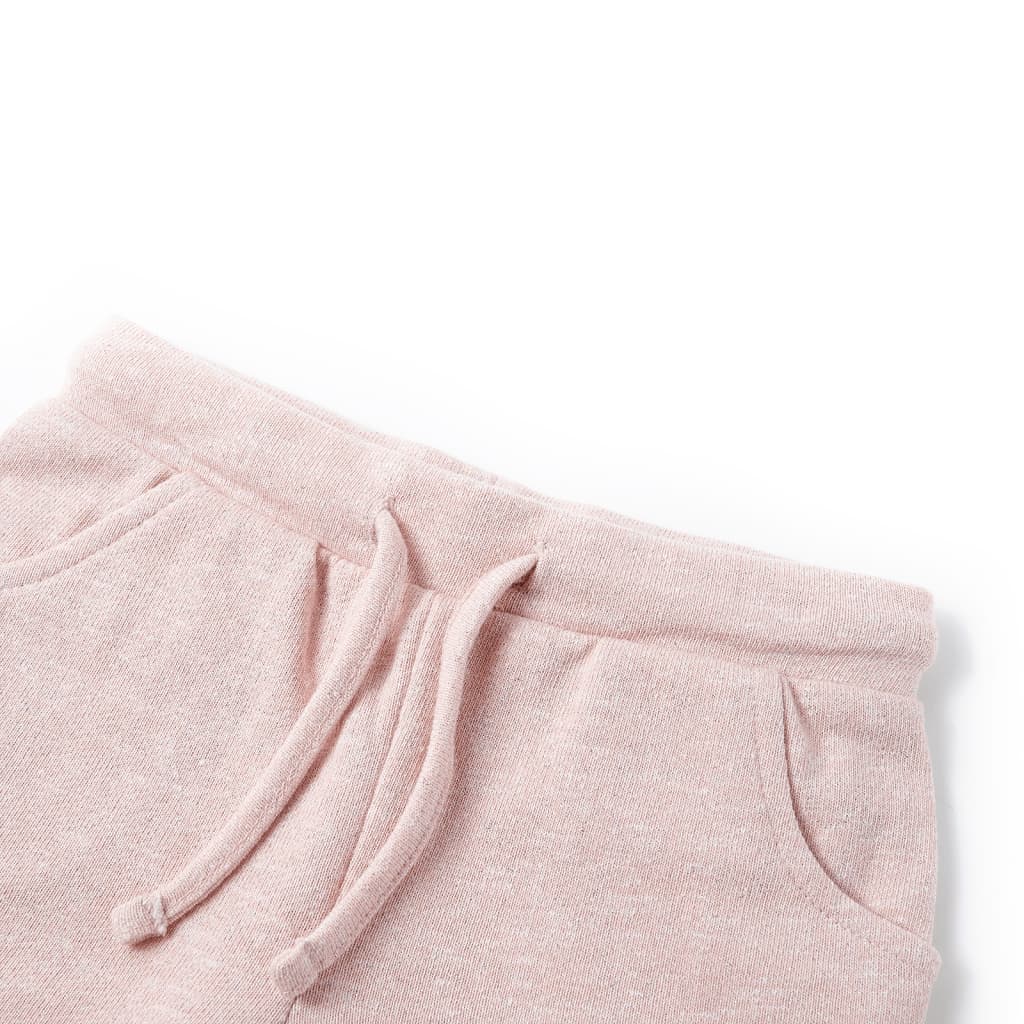 VidaXL Kindershorts mit Kordelzug 104 hellrosa gemischt