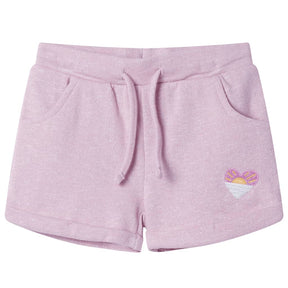 Vidaxl kindershorts met trekkoord 116 gemengd lila