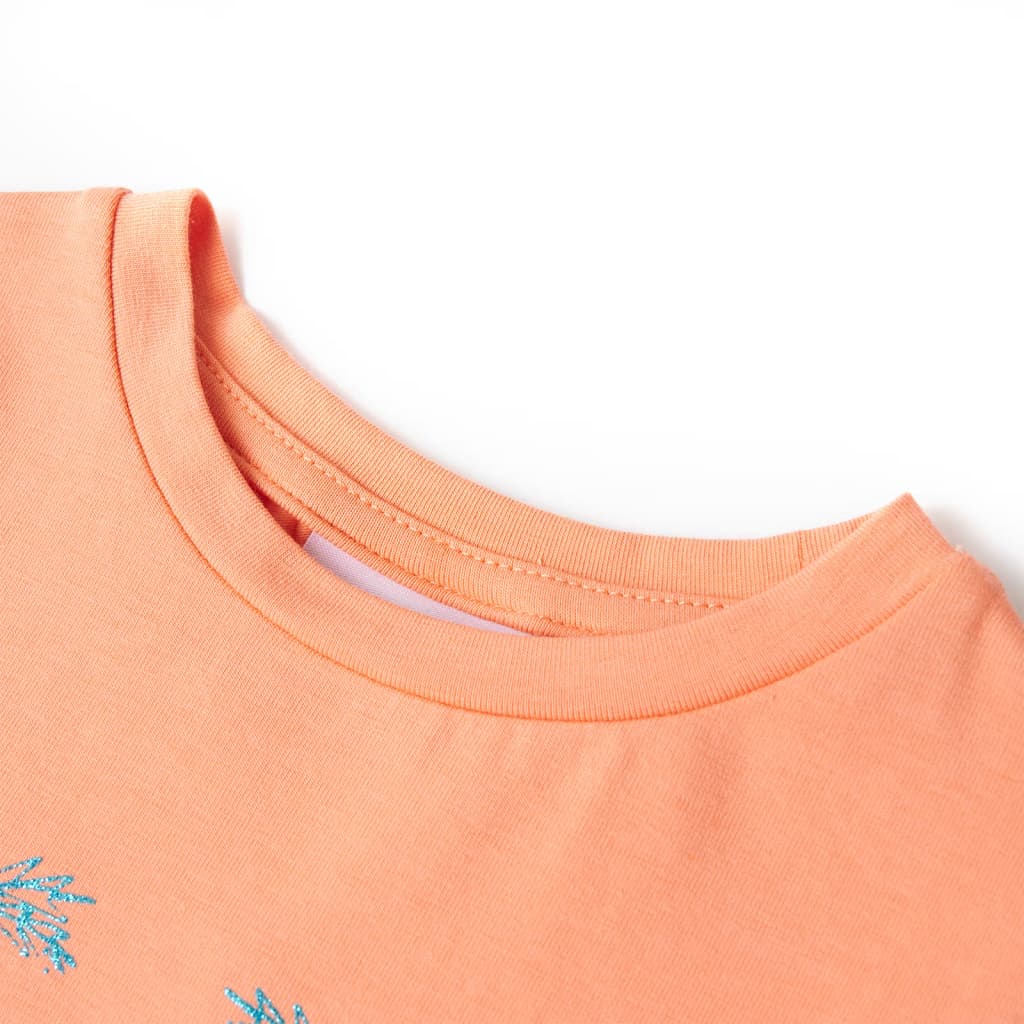Vidaxl kindershirt 140 perzikkleurig